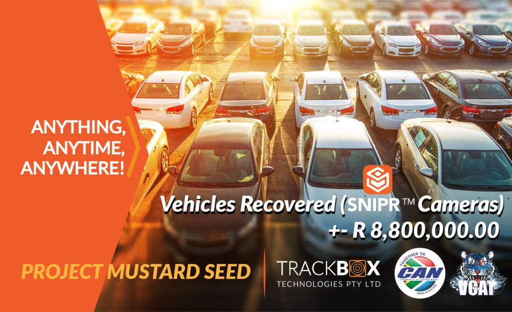 Project Mustard Seed Results – Vehicles Recovered