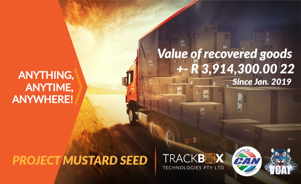 Project Mustard Seed – Recovered Goods