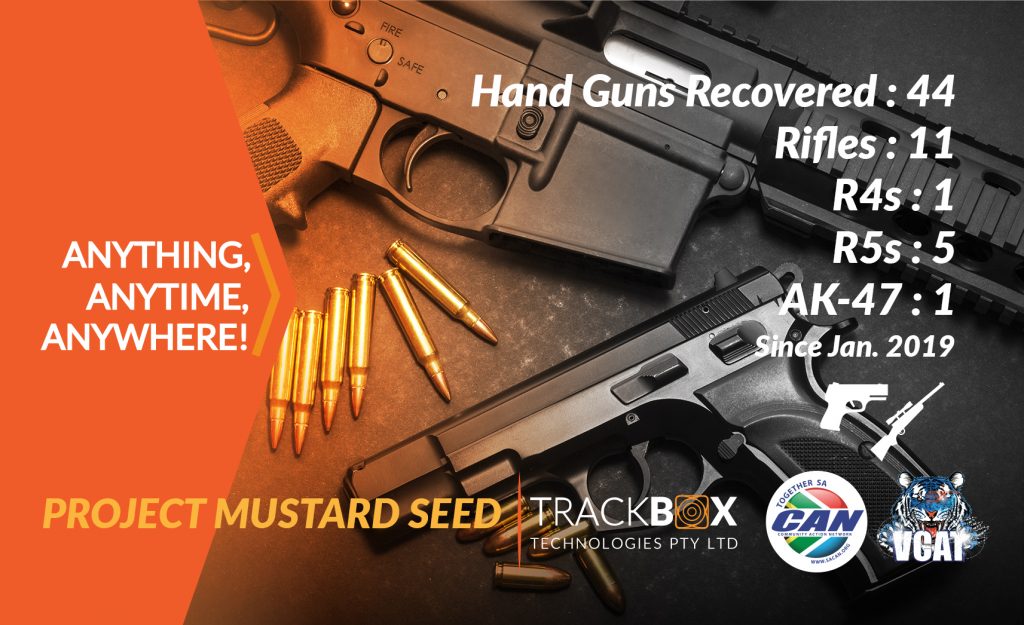Project Mustard Seed Results – Guns Recovered