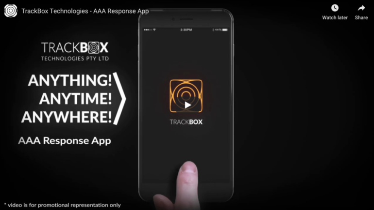 TrackBox – AAA Response App