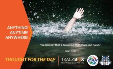 A drowning child makes no noise