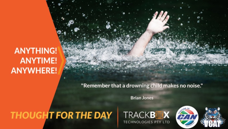 A drowning child makes no noise